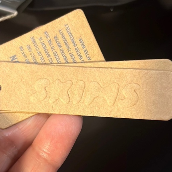 NWT SKIMS Black Swim Tank Dress size 4x - Picture 3 of 11